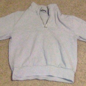 Brandy Melville Missy Quarter Zip Sweatshirt